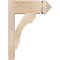 Ekena Millwork Olympic Arts & Crafts Smooth Outlooker, Douglas Fir, 5 1/2"W x 12"D x 16"H OUT06X12X16OLY03SDF - alternate 4